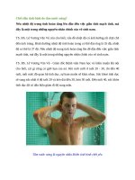 Chết dần tinh binh do tắm nước nóng