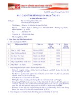 Bao cao tinh hinh quan tri 6 thang dau nam 2014