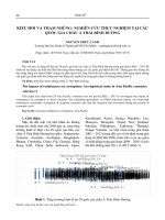 KIỀU hối và THAM NHŨNG NGHIÊN cứu THỰC NGHIỆM tại các QUỐC GIA CHÂU á THÁI BÌNH DƯƠNG (tt) 