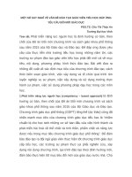 Một số suy nghĩ về vấn đề đào tạo giáo viên tiểu học đáp ứng yêu cầu đổi mới giáo dục 