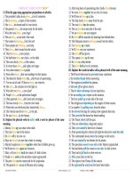 PHRASAL VERBS  DRAW exercises  keys 