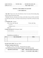 Giáo án  thí nghiệm vật liệu xây dựng, địa chất công trình