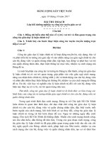 Thu hoạch lớp bồi dưỡng nghiệp vụ công tác tuyên giáo cơ sở