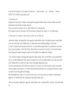 CÁCH sử DỤNG của BECAUSE OF,    BECAUSE,   AS,    SINCE,    NOW THAT, và FOR trong tiếng anh