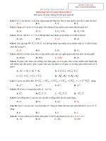 Đề KT chương c2 đs11 TN TL   có đáp án