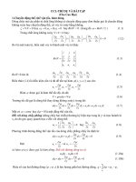 Cơ chất lỏng, ví dụ và bài tập dùng cho cao học