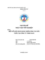 chuyên đề thực tập khoa đầu tư tại công ty TNHH DACO