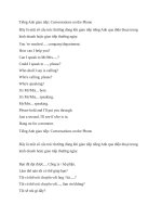 một số cấu trúc hay dùng trong giao tiếp tiếng anh qua điện thoại