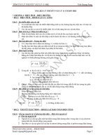 tài liệu ôn tập vật lý hk1 lớp 11