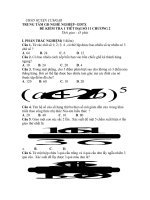 đề kiểm tra 1 tiết đại sô11 chuong 2  cb