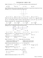 Đề 2  ôn thi học kì 1 năm 2017 2018