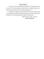 TIỂU LUẬN QUẢN TRỊ HỌC: Phân tích môi trường quản trị của tổng công ty du lịch hà nội