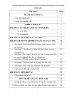 SKKN Một số biện pháp nâng cao chất lượng rèn nề nếp trong sinh hoạt hàng ngày cho trẻ 24 – 36 tháng