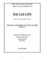 TÌM HIỂU VÀ MÔ PHỎNG TẤN CÔNG TỪ CHỐI DỊCH VỤ