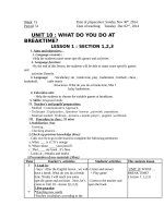 unit 10 lop 3 WHAT DO YOU DO AT BREAK 