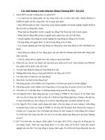 Câu hỏi tình huống ôn tập Luật lao động