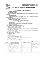 unit 10 leson 2 part 4,5,6 