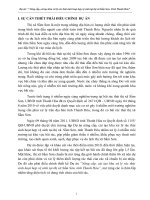 Thuyet minh Dự Án nâng cấp cải tạo khu xử lý rác thải hợp vệ sinh Sầm Son  Thanh Hóa