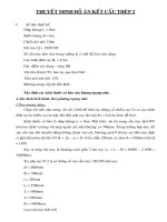 thuyết minh đồ án kết cấu thép 2, số liệu thiết kế nhịp khung l = 36m bước khung b = 6m chiều dài nhà 120m sức trục q = 150t30t