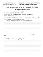 tu nhan xet danh gia xep loai giao vien 