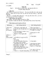 Giáo án môn thể dục lớp 4 tuần 1 18 