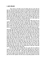 Một số biện pháp công tác chủ nhiệm lớp ở lớp 2d, trường tiểu học thị trấn thường xuân, huyện thường xuân, tỉnh thanh hóa 