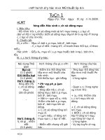 Giáo án môn mỹ thuật lớp 4 tuần 1 18 