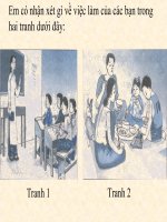 Bài 1. Học tập, sinh hoạt đúng giờ