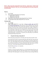 Thực trạng tăng trưởng kinh tế của việt nam. Phân tích các  nhân tố ảnh hưởng đến tăng trưởng của việt nam và đề xuất giải pháp thúc đẩy tăng trưởng kinh tế của việt nam