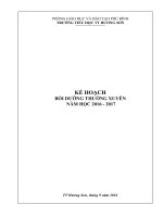 KE HOACH BDTX 2016 2017 