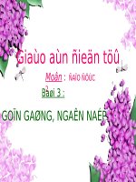 Bài 3. Gọn gàng, ngăn nắp