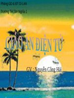 Giáo án điện tử địa lý lớp 5