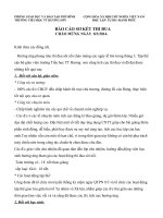 TỔNG kết THI ĐUA 