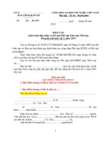 BÁO CÁO Quá trình thực hiện và kết quả Phổ cập Giáo dục Tiểu học đúng độ tuổi mức độ 2, năm 2014