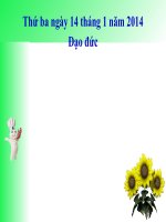 Bài 10. Biết nói lời yêu cầu, đề nghị