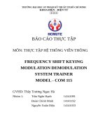 Điều chế và giải điều chế FSK