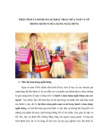 Phân tích và đánh giá sự khác nhau giữa nam và nữ trong hành vi mua hàng ngẫu hứng 