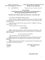 QUYẾT ĐỊNH THÀNH lập đoàn KIỂM TRA (1) 