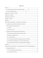 Tính toán thiết kế trạm xử lý nước cấp cho thị trấn củ chi, huyện củ chi, tp HCM