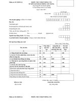 Phiếu thu thập thông tin về kết quả hoạt động xây dựng