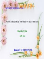 Bài 4. Chăm làm việc nhà