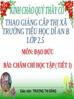 Bài 5. Chăm chỉ học tập
