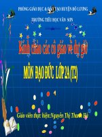 Bài 4. Chăm làm việc nhà