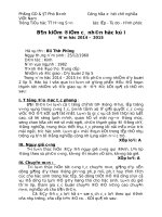 BẢN KIỂM điểm cá NHÂN 