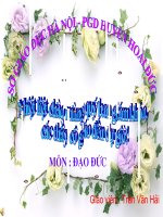 Bài 10. Biết nói lời yêu cầu, đề nghị