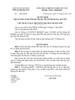 QUYET DINH KIEN TOAN  