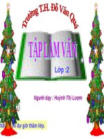 Tuần 29. Đáp lời chia vui. Nghe - trả lời câu hỏi