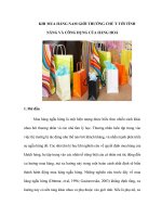 Khi mua hàng nam giới thường chú ý tới tính năng và công dụng của hàng hoá 