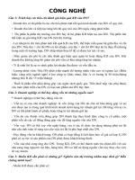 Đề cương kiểm tra học kì công nghệ 10