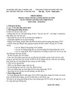 PHÁT ĐỘNG THI ĐUA 20 10 2013 